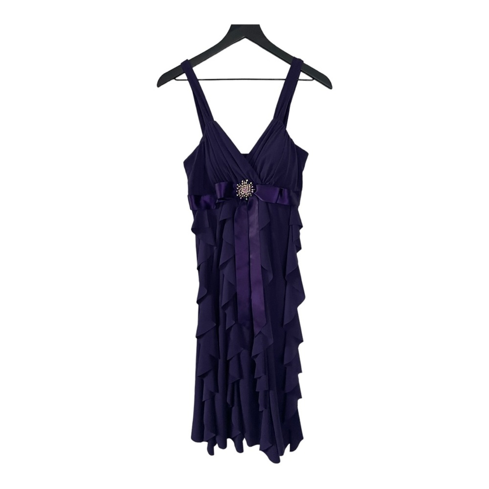 Madam X purple dress
